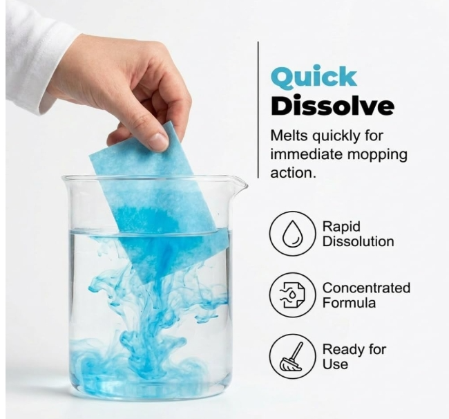 QuickShineSheets™Cleaning Tablets